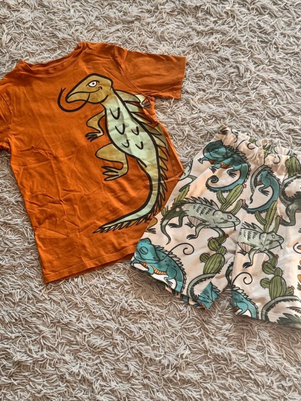 H&M Boy’s Fun Cotton Blend Matching Set - Size 8-10YO